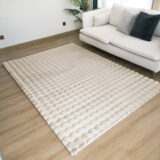 Beauty Home Χαλί Bubble Art 9662 155x230 Εκρού