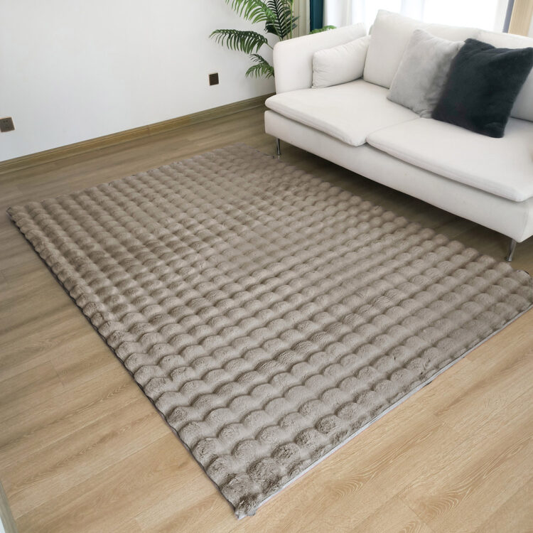 Beauty Home Σετ Κρεβ/ρας 3τμχ Bubble Art 9663 Μόκα