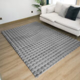 Beauty Home Σετ Κρεβ/ρας 3τμχ Bubble Art 9664 Γκρι