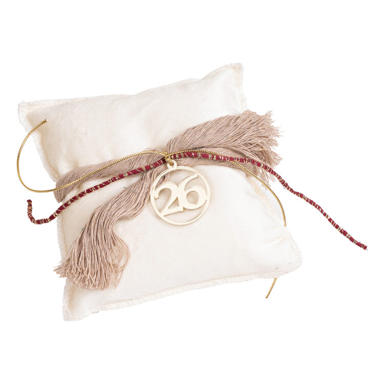 Beauty Home ΜΑΞΙΛΑΡΙ ΜΕ ΧΡΟΝ. Βελούδο Εκρού