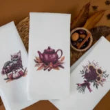 Ποτηρόπανα Κουζίνας Sunflower Σετ 3ΤΜΧ