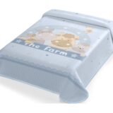 ΚΟΥΒΕΡΤΑ ΙΣΠΑΝΙΑΣ ΚΟΥΝΙΑΣ 110X140 BELPLA STER 664 BLUE