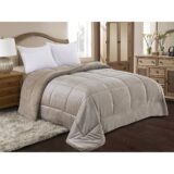 ΚΟΥΒΕΡΤΟΠΑΠΛΩΜΑ KING SIZE 240X260 ADAM HOME (805) TAUPE