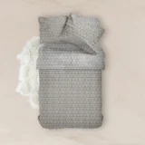 Σεντόνια Εμπριμέ Σετ Honey Υπέρδιπλα Με Λάστιχο