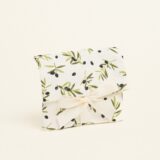 Beauty Home ΠΟΥΓΚΙ ΜΕ ΚΟΡΔΕΛΑ 12 x 17 cm  ΜΙΚΡΕΣ ΕΛΙΕΣ ΛΕΥΚΟ ΦΟΝΤΟ 140 CM