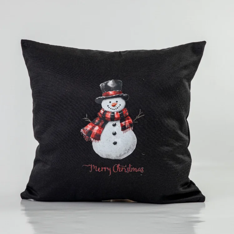 Μαξιλάρι Διακοσμητικό Χριστουγεννιάτικο Χιονάνθρωπος