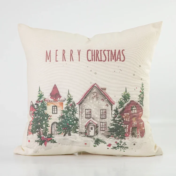 Μαξιλάρι Διακοσμητικό Χριστουγεννιάτικο Printed Σχέδιο 104