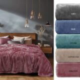 ΚΟΥΒΕΡΤΑ ΜΟΝΗ 160X220 ADAM HOME 700 - Blue