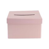 Beauty Home Κουτί από χαρτόνι για ευχετήριες κάρτες – Ροζ 19