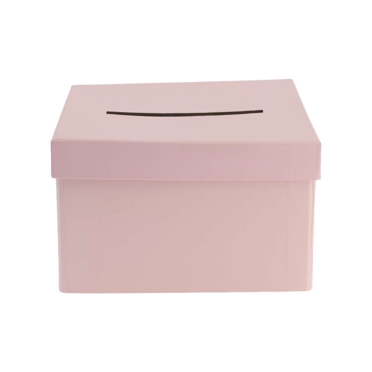 Beauty Home Κουτί από χαρτόνι για ευχετήριες κάρτες – Ροζ 19