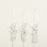 Beauty Home ΚΕΡΑΚΙΑ ΚΟΛΥΜΒΗΘΡΑΣ ΓΚΡΙ ΑΣΗΜΙ LUREX