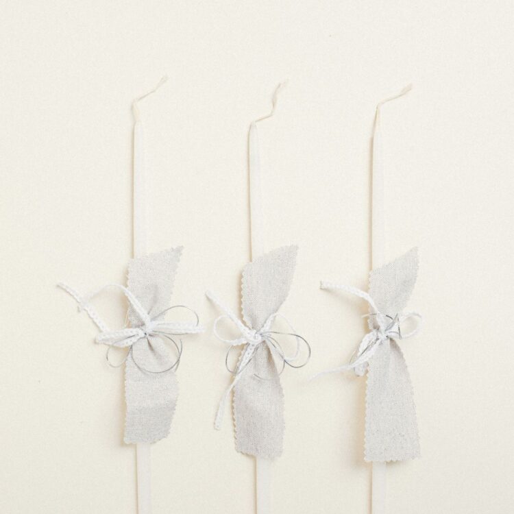 Beauty Home ΚΕΡΑΚΙΑ ΚΟΛΥΜΒΗΘΡΑΣ ΓΚΡΙ ΑΣΗΜΙ LUREX