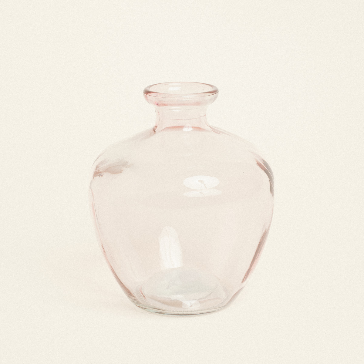 Beauty Home Γυάλινο Βάζο 14 x 16 cm