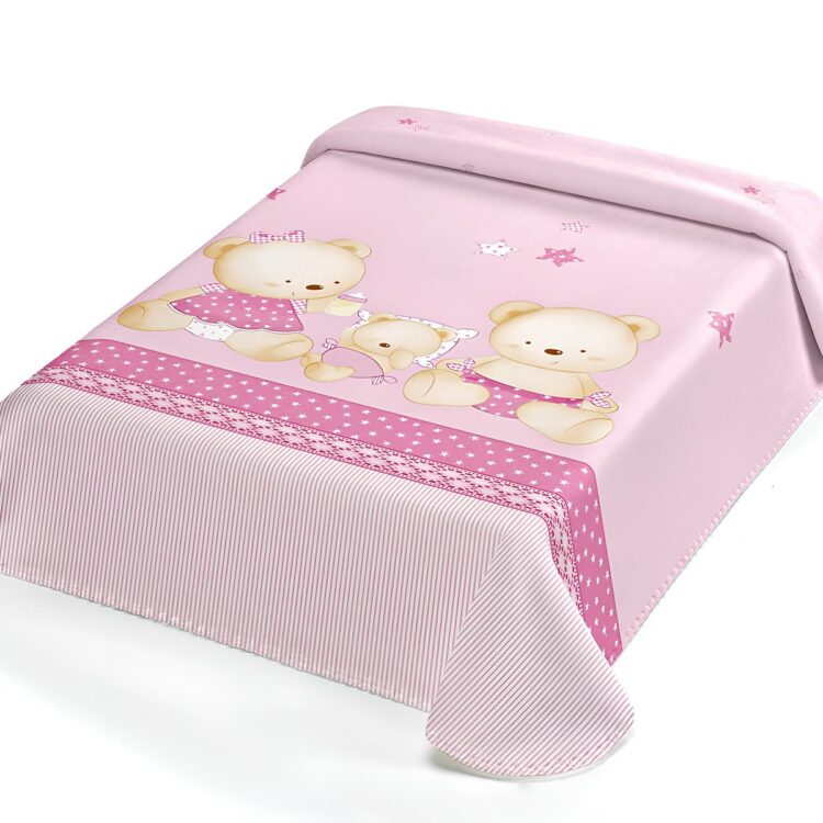 ΚΟΥΒΕΡΤΑ ΙΣΠΑΝΙΑΣ ΚΟΥΝΙΑΣ 110X140 BELPLA STER 663 PINK