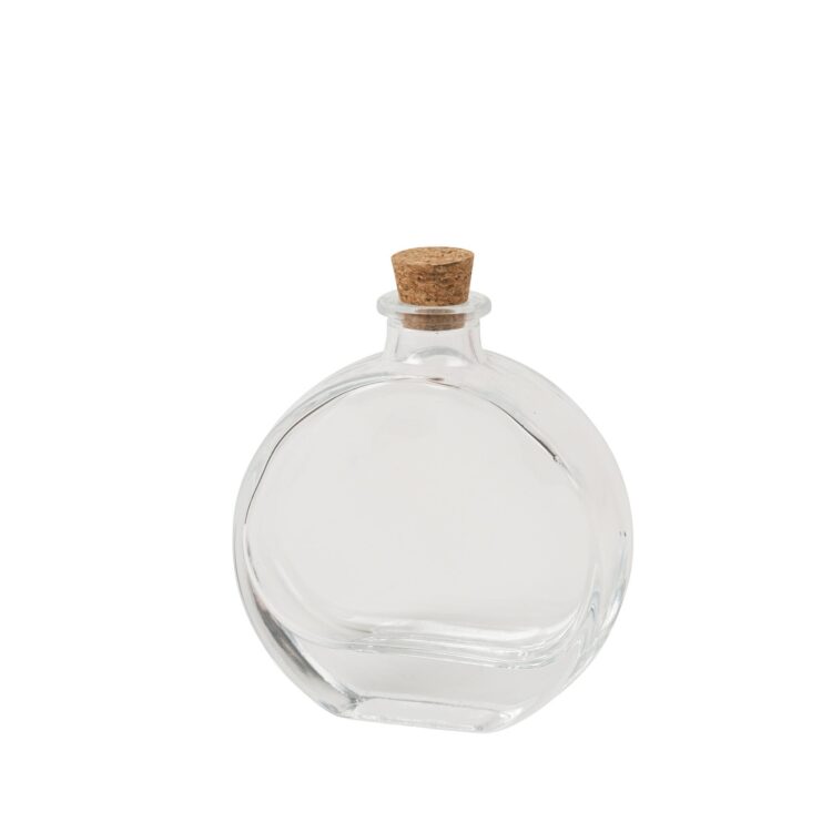 Beauty Home Μικρό μπουκάλι με φελλό Inès 9x10x3