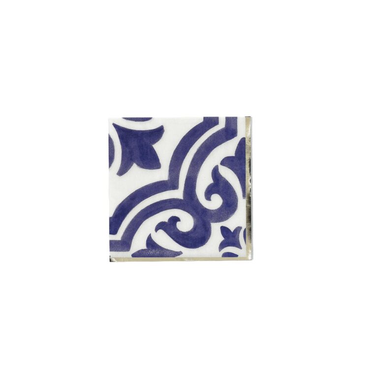 Beauty Home 20 χαρτοπετσέτες κοκτέιλ Dolce Vita μπλε