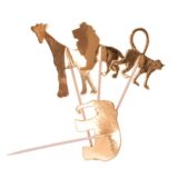 Beauty Home 20 φιγουρες ζώων της ζούγκλας : λιοντάρι