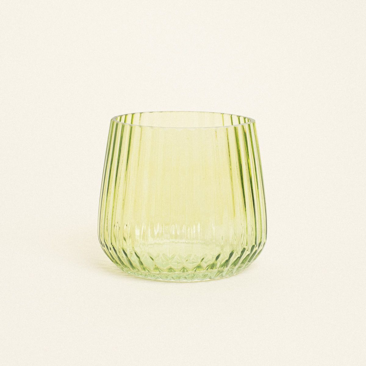 Beauty Home Κηροπήγιο Γυάλινο Ριγέ 11 x 9 cm - Image 4