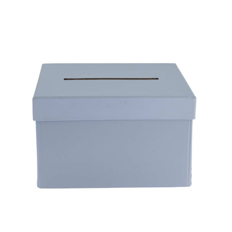 Beauty Home Κουτί από χαρτόνι για ευχετήριες κάρτες – Γαλάζιο 19