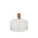 Beauty Home Μικρό μπουκάλι με φελλό Lucas Ø6x5cm – 40ml