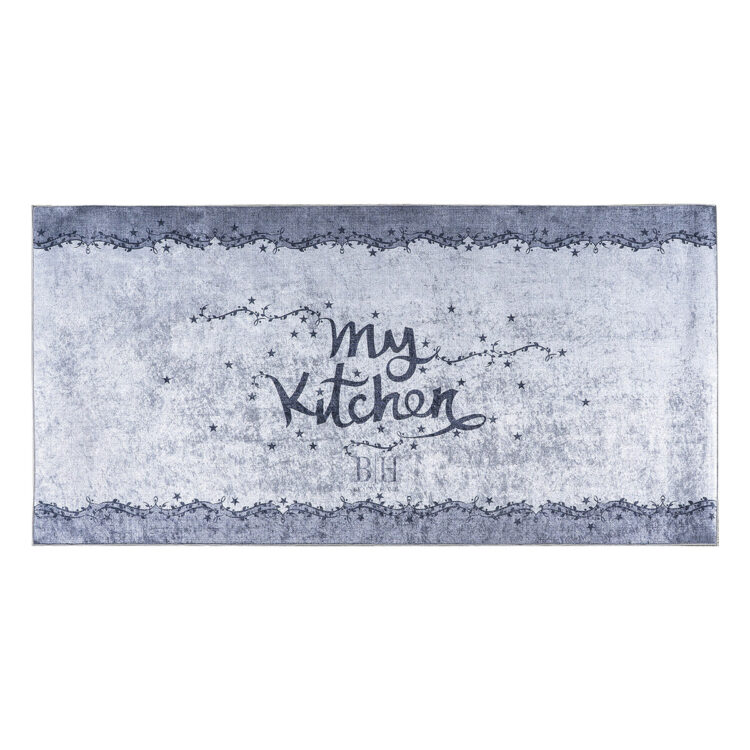 Beauty Home Χαλάκι κουζίνας Art 9074 100x200 Γκρι