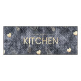 Beauty Home Πατάκι κουζίνας Art 9076 60x160 Μαύρο