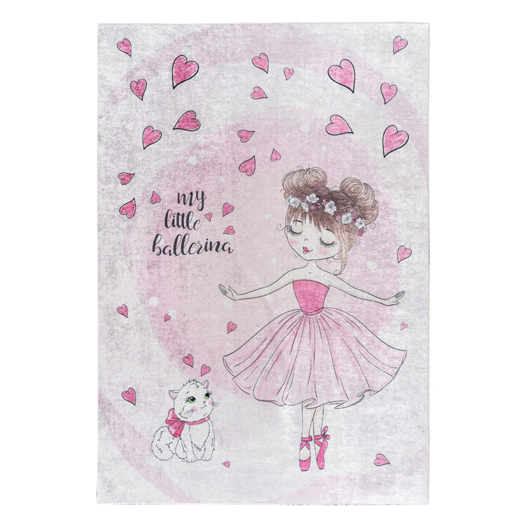 Beauty Home Χαλί παιδικό Fun Art 9591 160x230 Ροζ