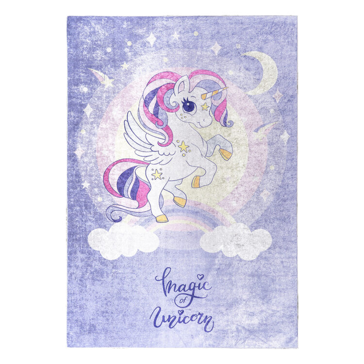 Beauty Home Χαλί παιδικό Fun Art 9593 160x230 Λιλά