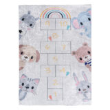 Beauty Home Χαλί παιδικό Fun Art 9597 160x230 Γκρι