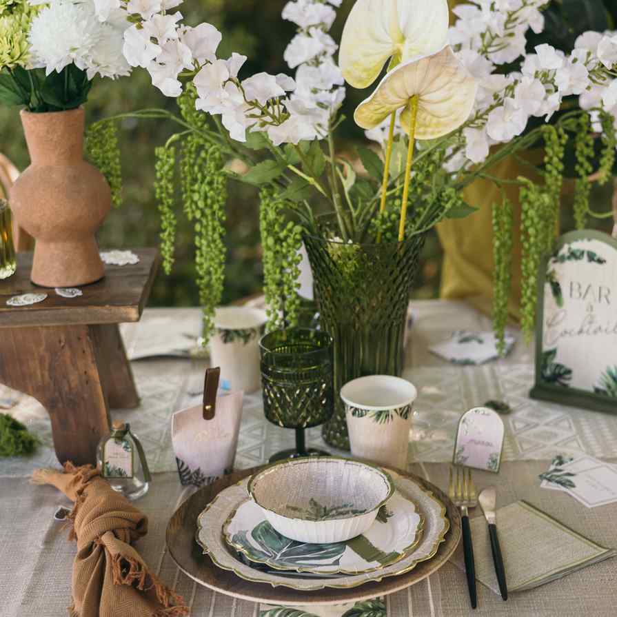 Beauty Home 10 Καρτελάκια Coco Palm Χαρτί - Image 2