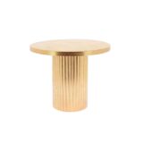 Beauty Home Βάση παρουσίασης μεταλλική – Χρυσή  Ø25x20cm