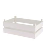 Beauty Home Καφάσι ξύλινο λευκό 12x20x15cm