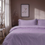 Beauty Home Σετ πάπλωμα υπέρδιπλο Art 10101 Fancy 220x240 Λιλά