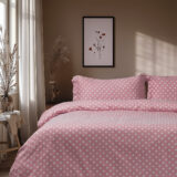 Beauty Home Σετ πάπλωμα υπέρδιπλο Art 10101 Fancy 220x240 Ροζ