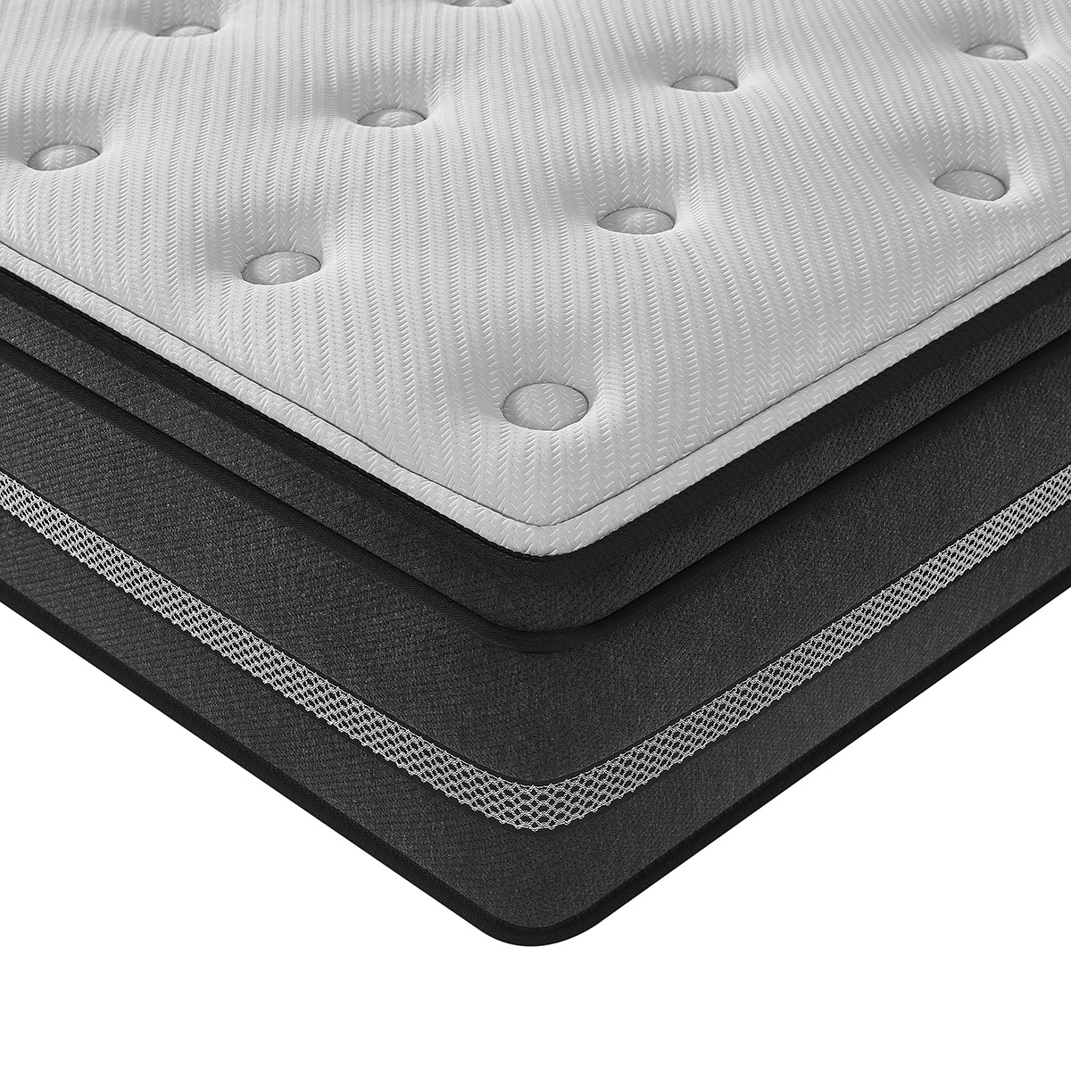 Beauty Home Στρώμα Pedic Μονό 100x200x32,5 Γκρι,Ανθρακί - Image 4