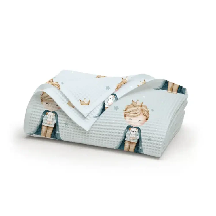 Κουβέρτα Πικέ Little King Μονή