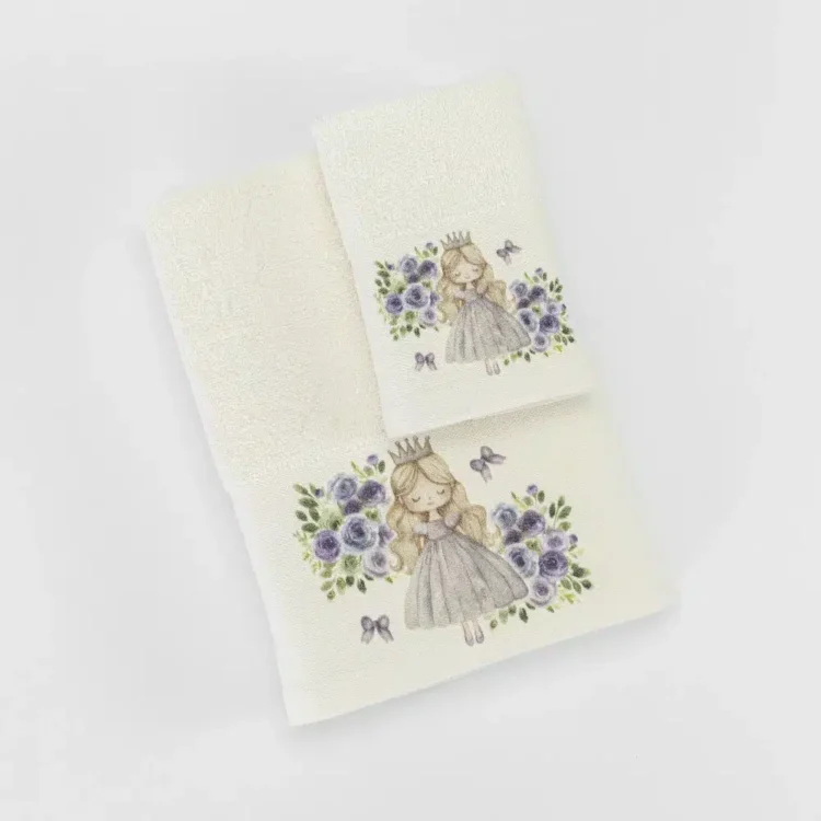 Πετσέτες Σετ 2ΤΜΧ Lily Εκρού