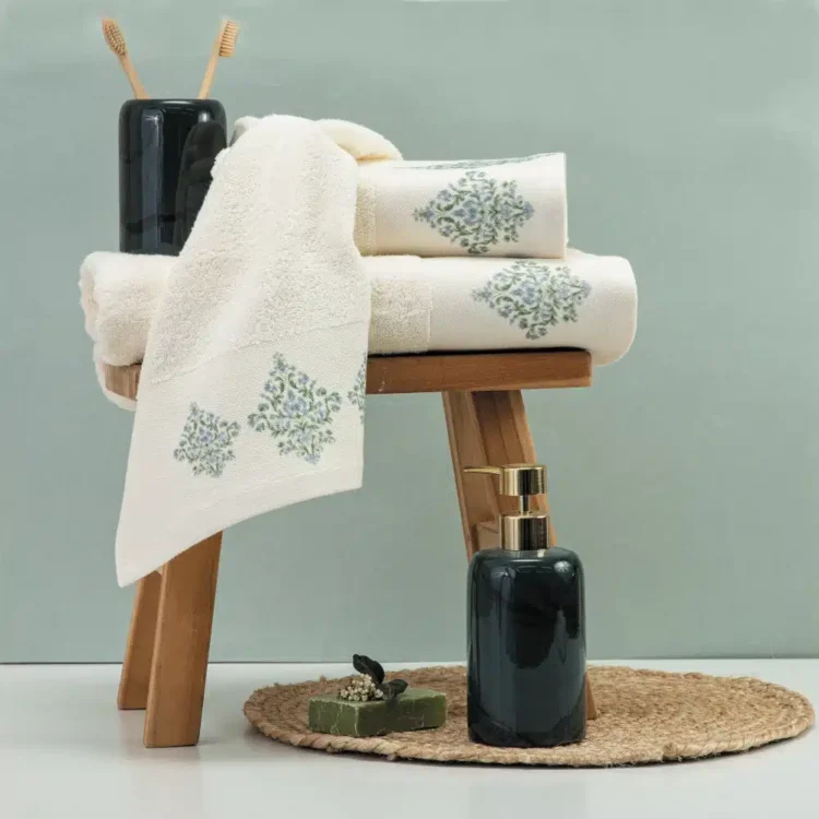 Πετσέτες Σετ 3ΤΜΧ Damask