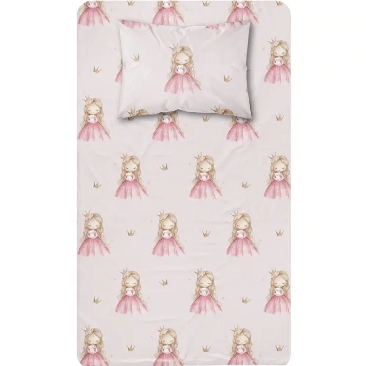 Σεντόνι Σετ 2ΤΜΧ Little Queen Moνό