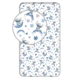 Σεντόνι Βαμβακερό Stitch Rainbow Μονό Με Λάστιχο