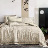 Beauty Home Σετ σεντόνια υπέρδιπλα με λάστιχο Memories Art 12678 165x200+30 Μπεζ