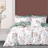 Beauty Home Σετ σεντόνια υπέρδιπλα με λάστιχο Memories Art 12681 165x200+30 Εκρού