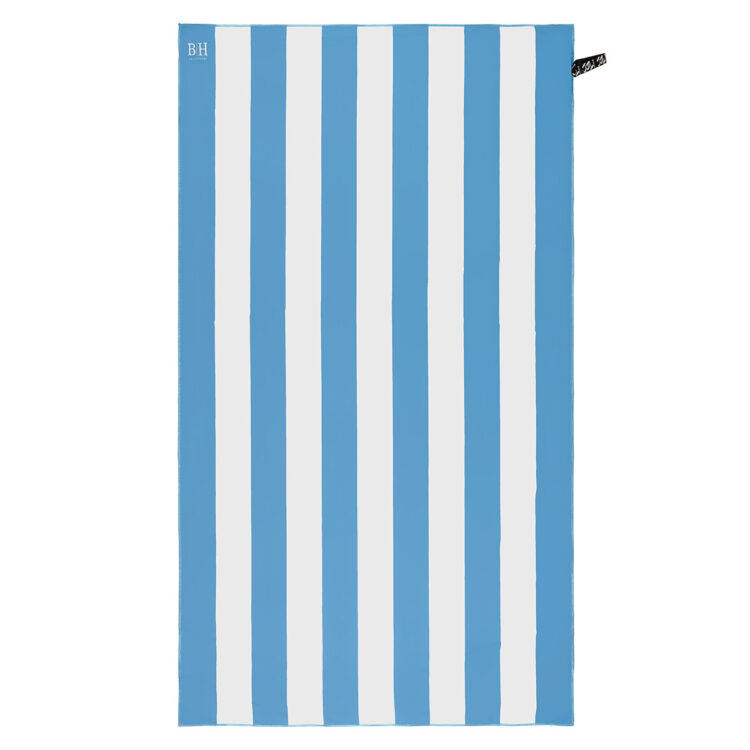 Beauty Home Πετσέτα θαλάσσης Microfiber 200gsm Art 2283 90x160 Σιελ