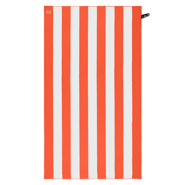 Beauty Home Πετσέτα θαλάσσης Microfiber 200gsm Art 2285 90x160 Πορτοκαλί
