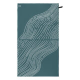 Beauty Home Πετσέτα θαλάσσης διπλής όψης Microfiber 200gsm Art 2295 90x160 Πετρόλ