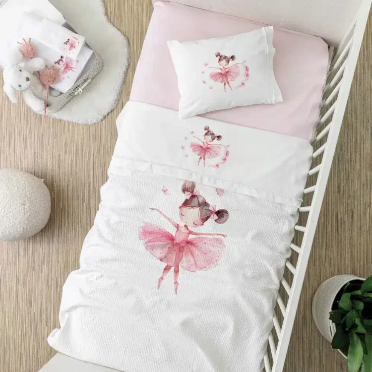 Κουβέρτα Πικέ Κούνιας Balletto