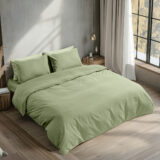 Beauty Home Σεντόνι υπέρδιπλο με λάστιχο Prime Art 1230 170x200+35 Λαδί