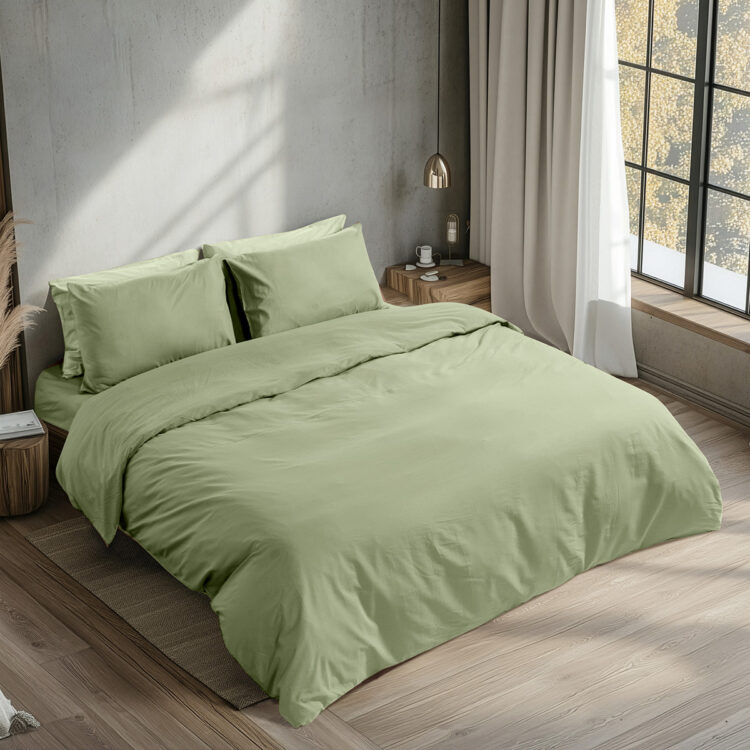 Beauty Home Σεντόνι υπέρδιπλο με λάστιχο Prime Art 1230 170x200+35 Λαδί