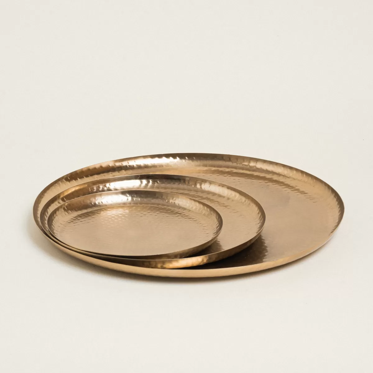 Beauty Home ΔΙΣΚΟΣ ΜΕΤΑΛΛΙΚΟΣ ΧΡΥΣΟΣ 45 cm - Image 3
