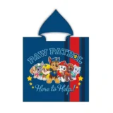Παιδικό Πόντσο Microfiber Paw Patrol Μπλε